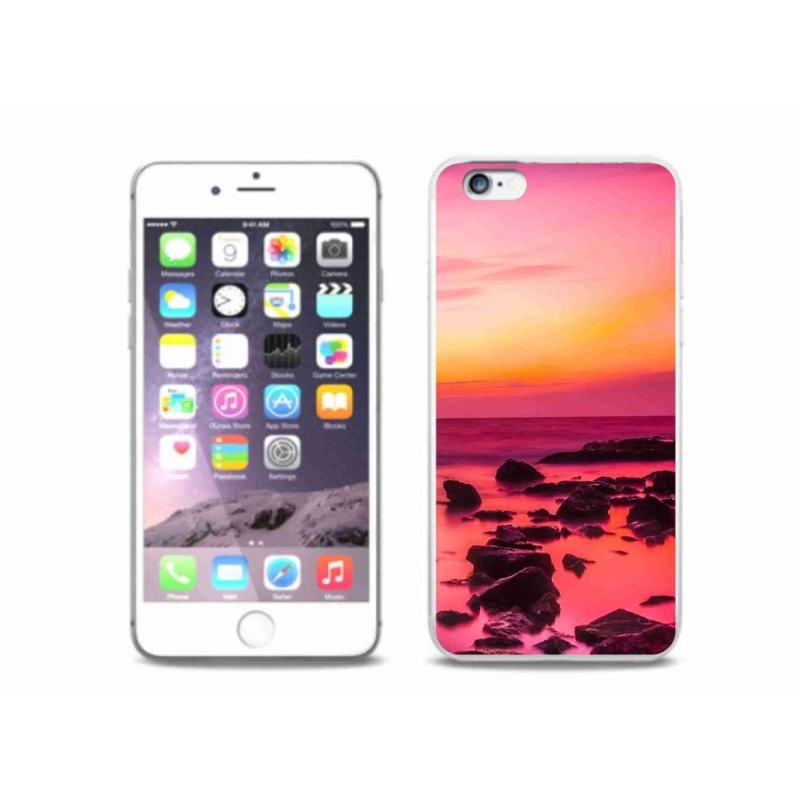 Zselés borítás mmCase iPhone 6/6S Plus készülékhez - tenger és ragyogás