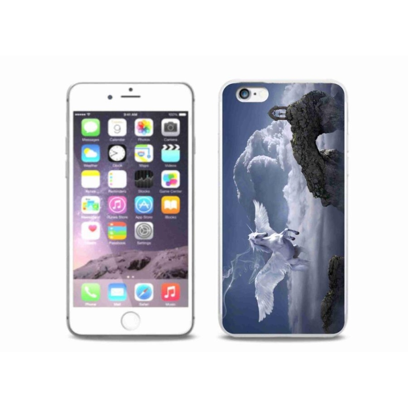 Zselés borítás mmCase iPhone 6/6S Plus készülékhez - pegazus