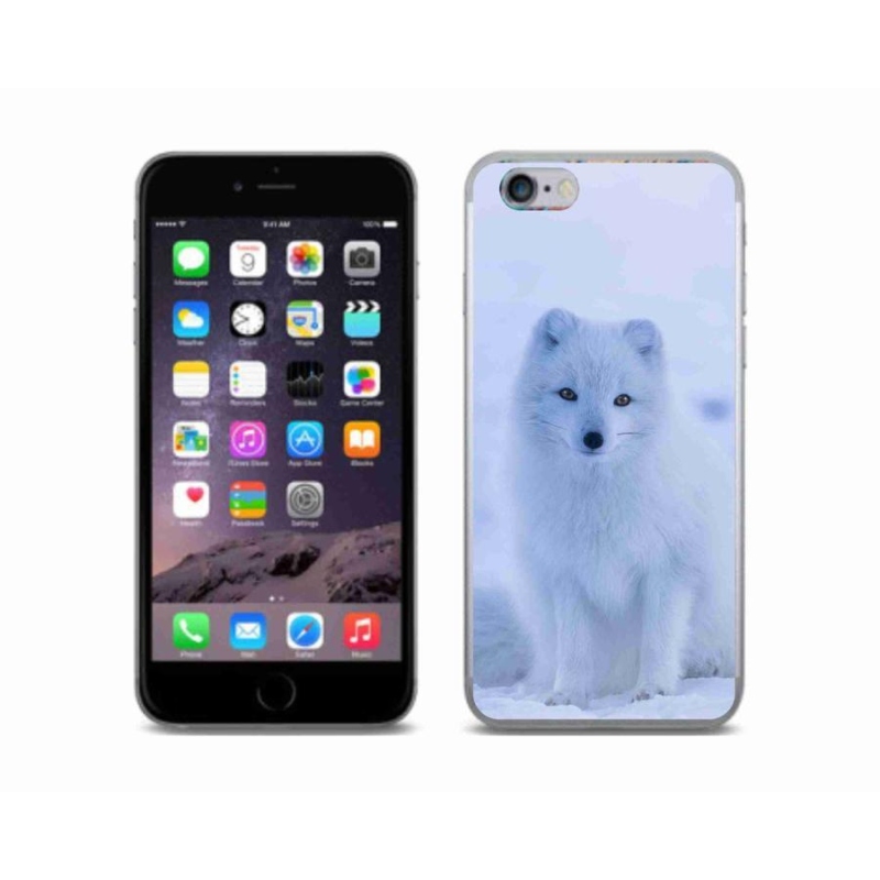 Zselés borítás mmCase iPhone 6/6S készülékhez - sarki róka