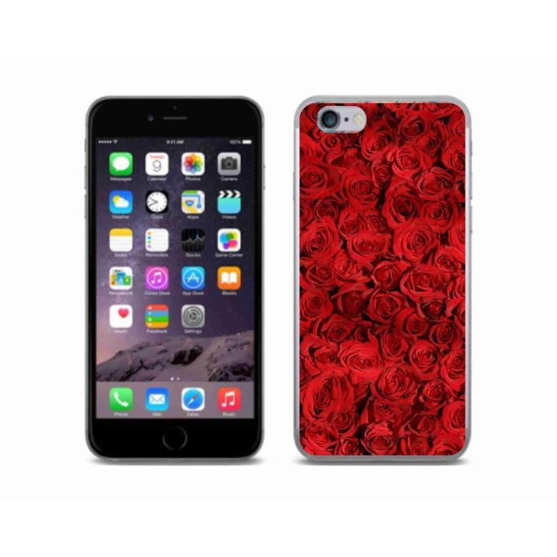 Zselés borítás mmCase iPhone 6/6S készülékhez - rózsaszínű