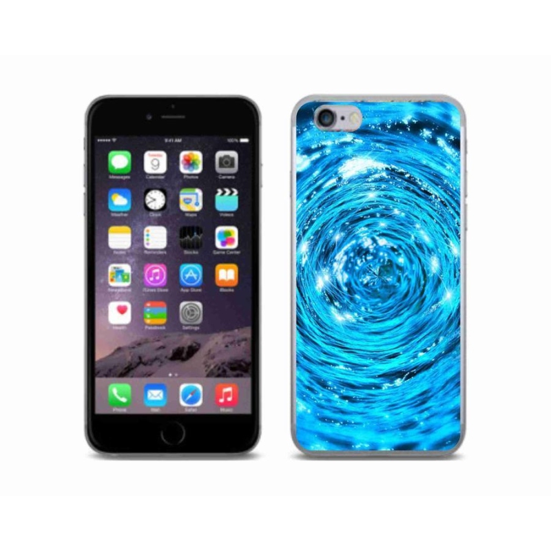 Zselés borítás mmCase iPhone 6/6S készülékhez - water vortex