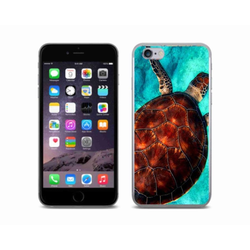 Zselés borítás mmCase iPhone 6/6S készülékhez - teknősbéka
