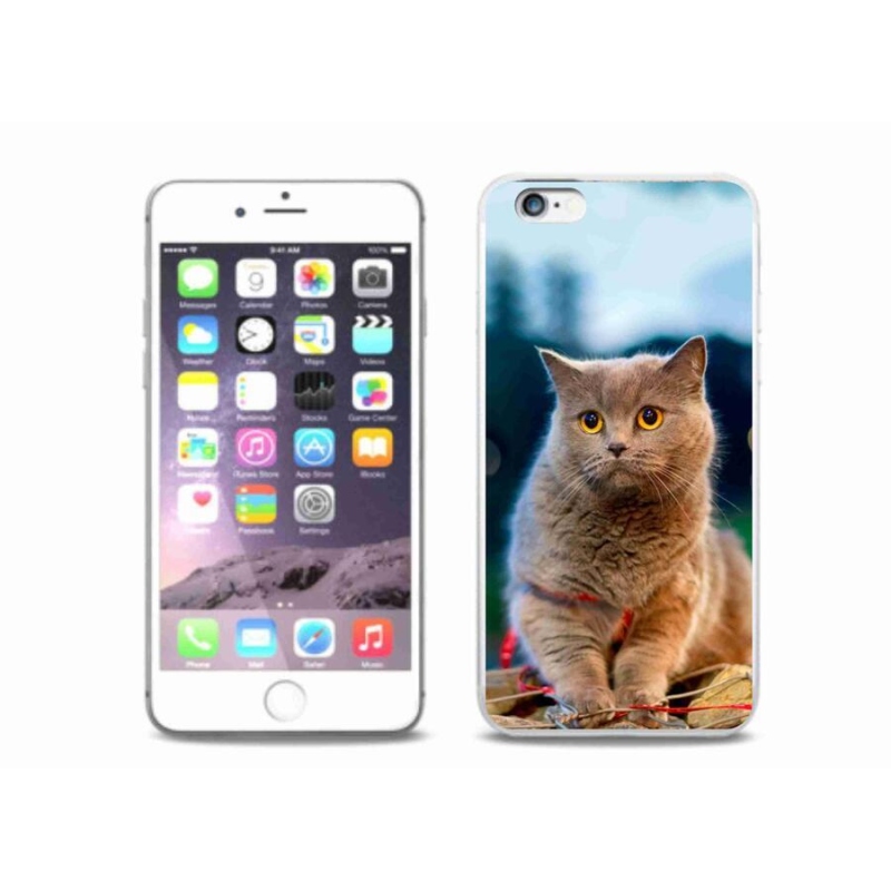 Zselés borítás mmCase iPhone 6 Plus/6S Plus készülékhez - brit kék 2
