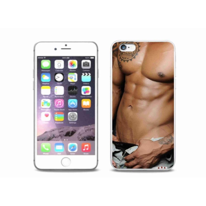 Zselés borítás mmCase iPhone 6 Plus/6S Plus készülékhez - szexi férfi