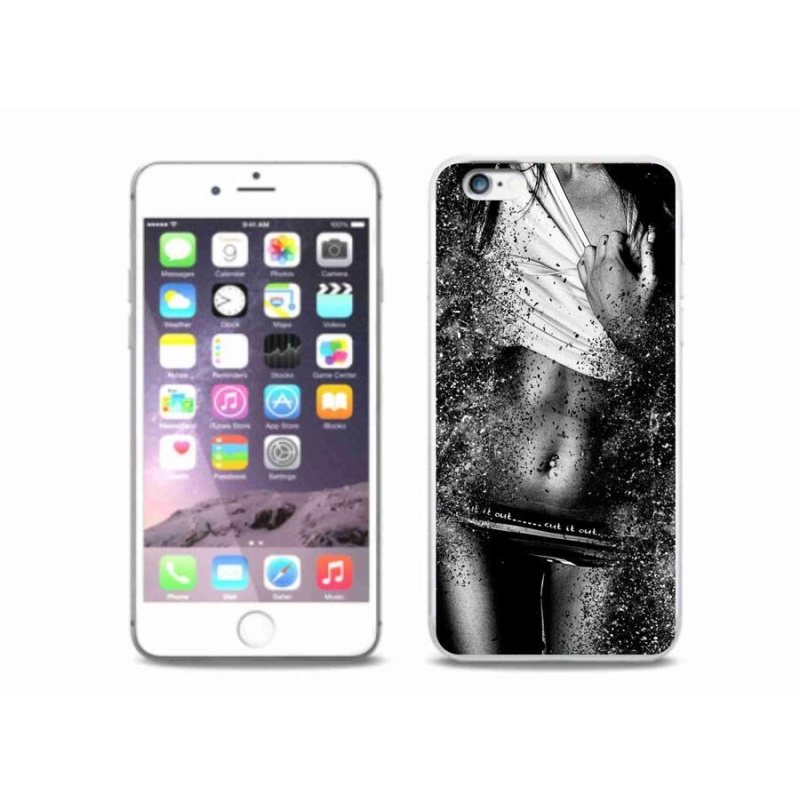 Zselés borítás mmCase iPhone 6 Plus/6S Plus készülékhez - szexi nő 1