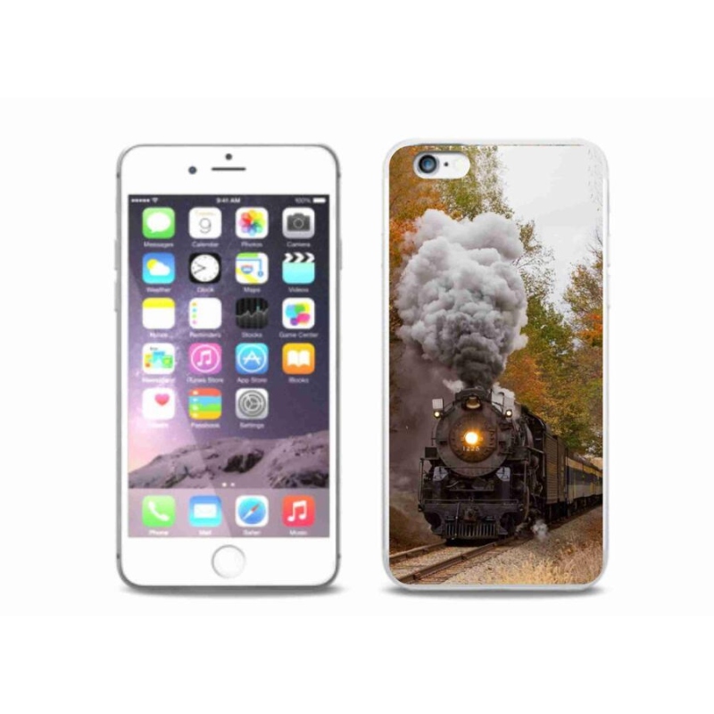Zselés borítás mmCase iPhone 6 Plus/6S Plus készülékhez - Train 1