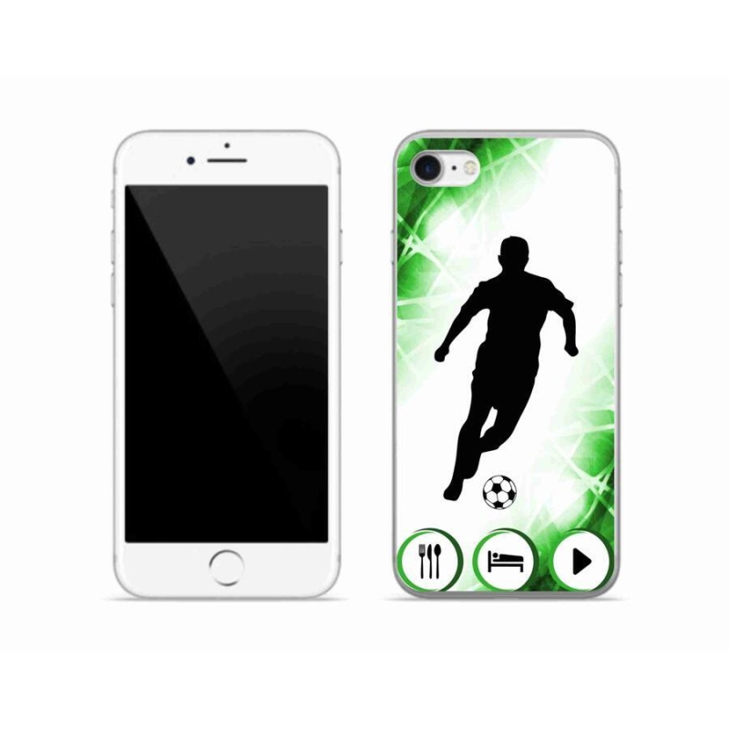 Gél borítás mmCase iPhone 7 készülékhez - futballista