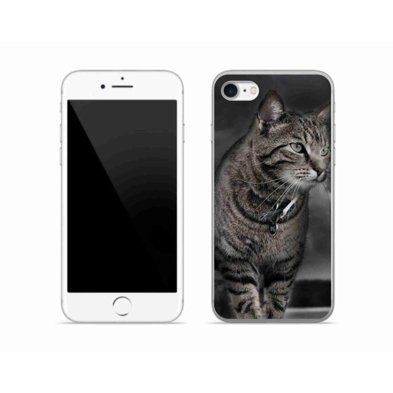 Zselés borítás mmCase iPhone 7 készülékhez - macska