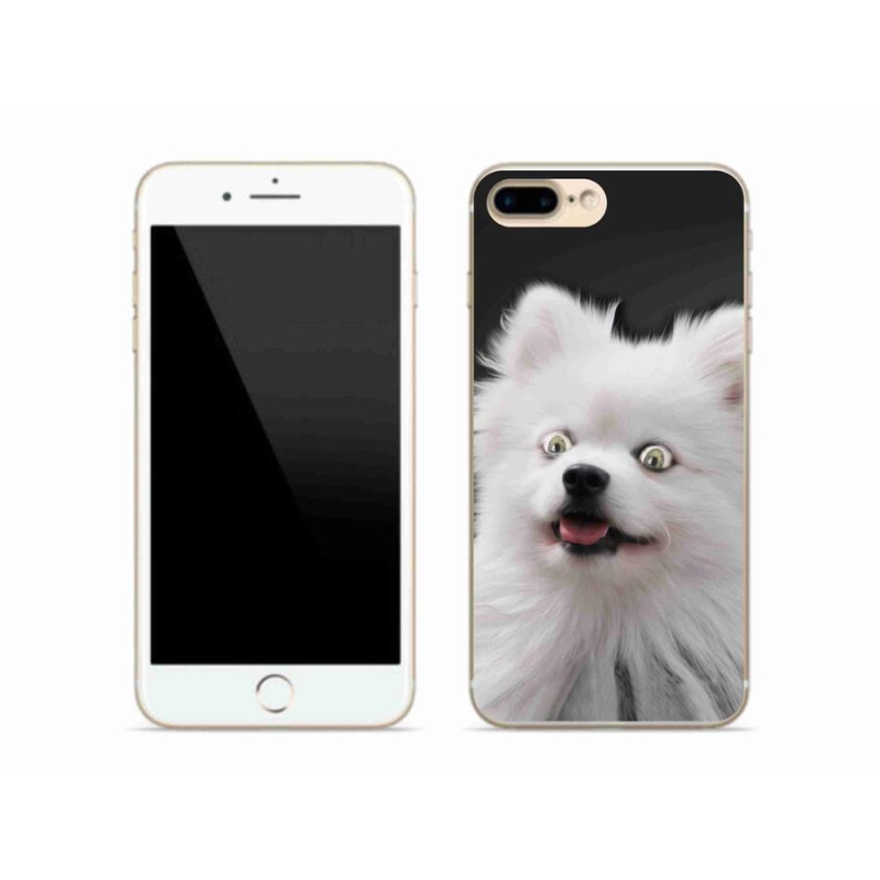 Zselés borítás mmCase iPhone 7 Plus készülékhez - fehér tipp