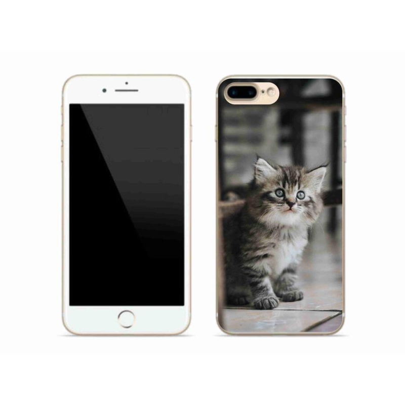 Zselés borítás mmCase iPhone 7 Plus készülékhez - cica
