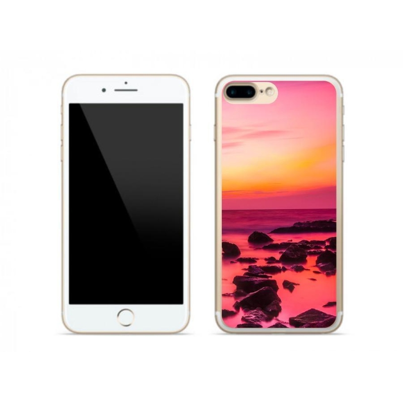 Zselés borítás mmCase iPhone 7 Plus készülékhez - tenger és ragyogás