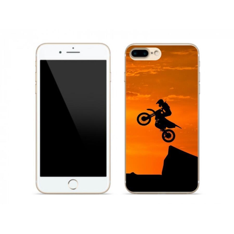 Zselés borítás mmCase iPhone 7 Plus készülékhez - motocross