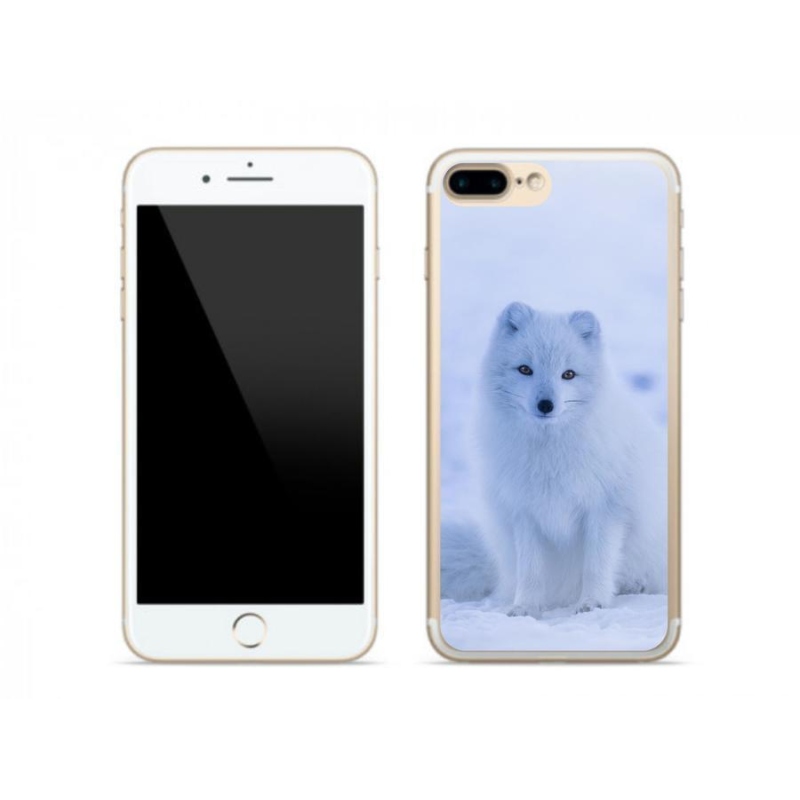 Zselés borítás mmCase iPhone 7 Plus készülékhez - sarki róka