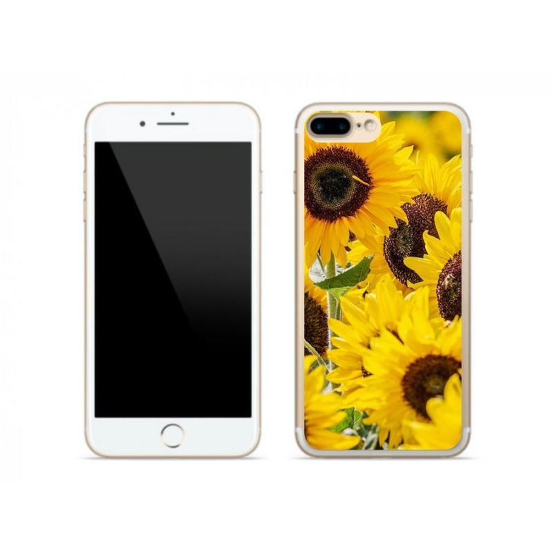 Zselés borítás mmCase iPhone 7 Plus készülékhez - Napraforgó