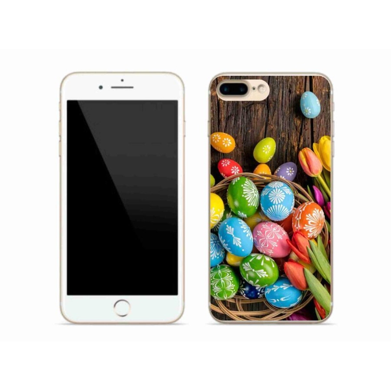 Zselés borítás mmCase iPhone 7 Plus készülékhez - Húsvéti tojás