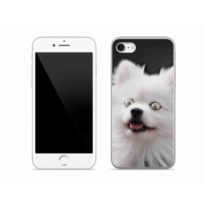 Zselés borítás mmCase iPhone 8 készülékhez - fehér tipp