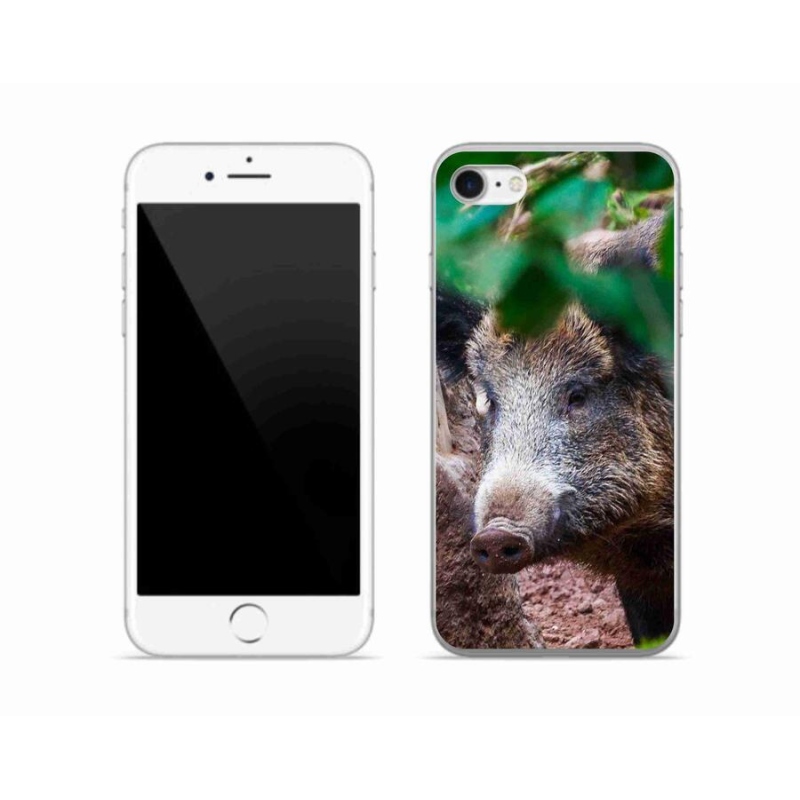 Zselés borítás mmCase iPhone 8 készülékhez - vaddisznó