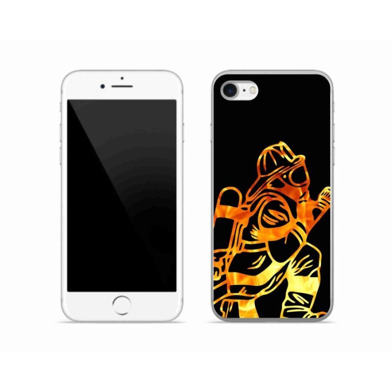 Gél borítás mmCase iPhone 8 készülékhez - tűzoltó 1