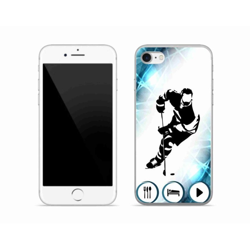 Zselés borítás mmCase iPhone 8 készülékhez - hoki 1
