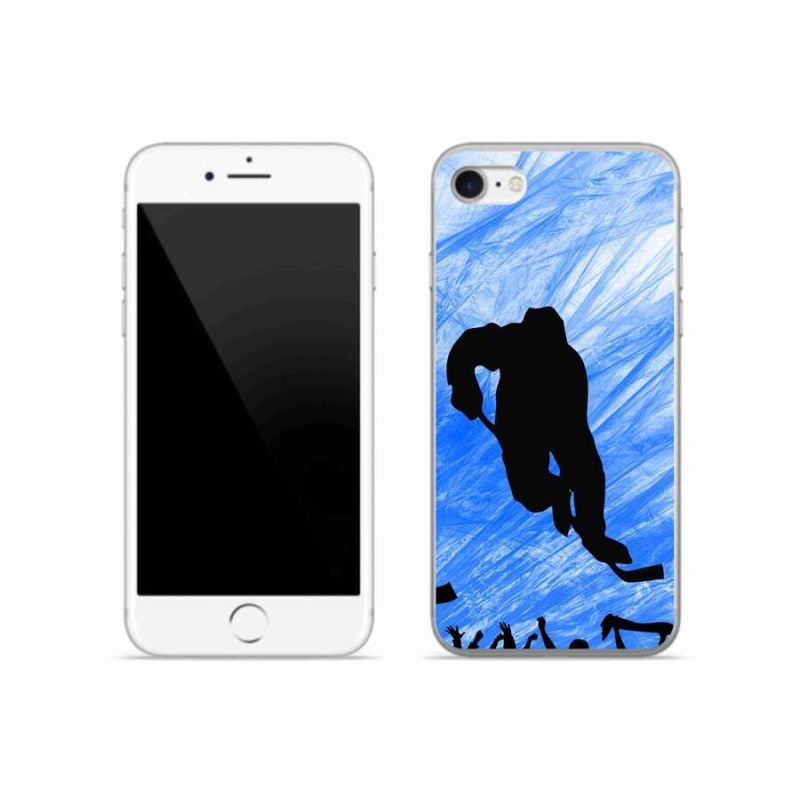 Gél borítás mmCase iPhone 8 készülékhez - hokis játékos