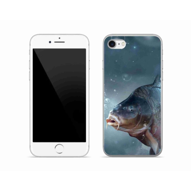 Gél borítás mmCase iPhone 8 készülékhez - ponty és buborékok