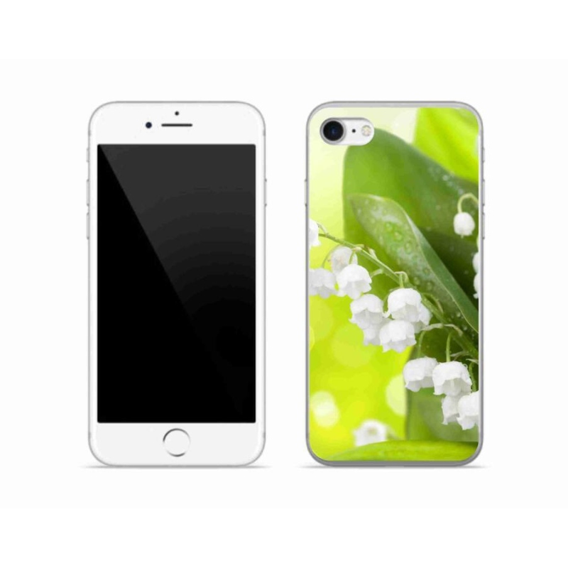 Zselés borítás mmCase iPhone 8 készülékhez - gyöngyvirág