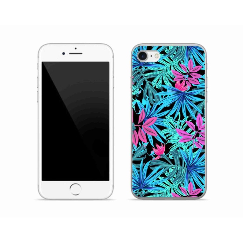 Zselés borítás mmCase iPhone 8 készülékhez - virágok 3