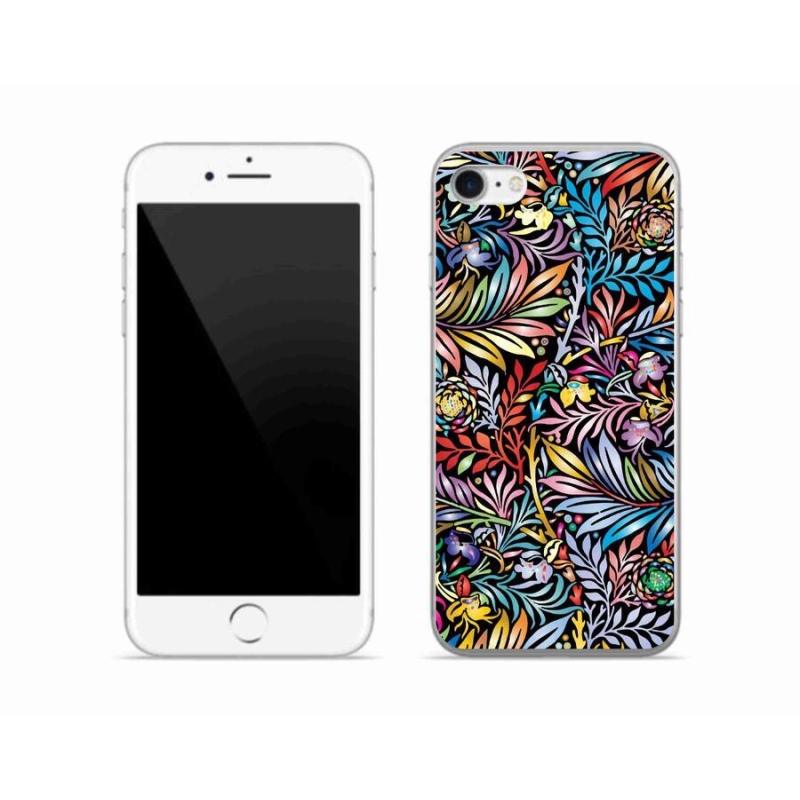 Gél borítás mmCase iPhone 8 készülékhez - virágok 5