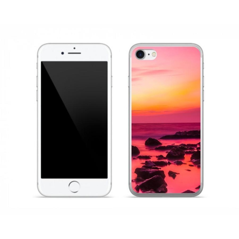 Gél borítás mmCase iPhone 8 készülékhez - tenger és ragyogás