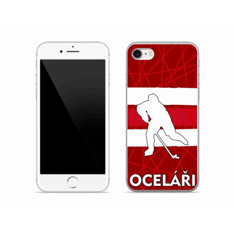 Zselés borítás mmCase iPhone 8 készülékhez - Acélszínűek