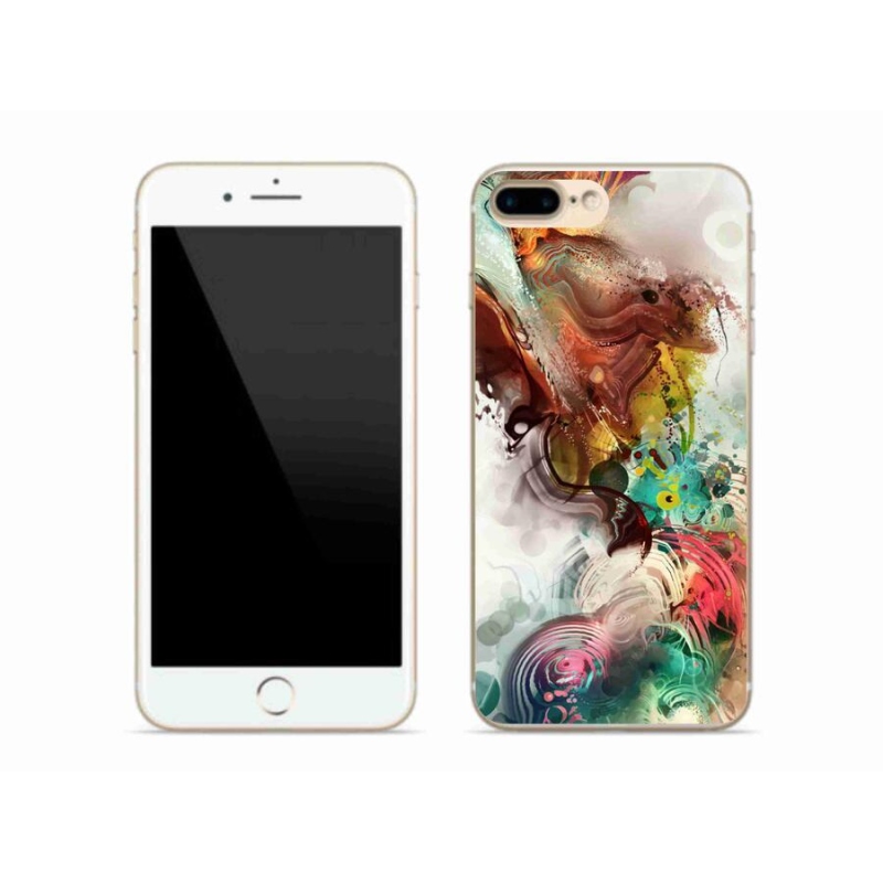 Zselés borítás mmCase iPhone 8 Plus készülékhez - absztrakt 1