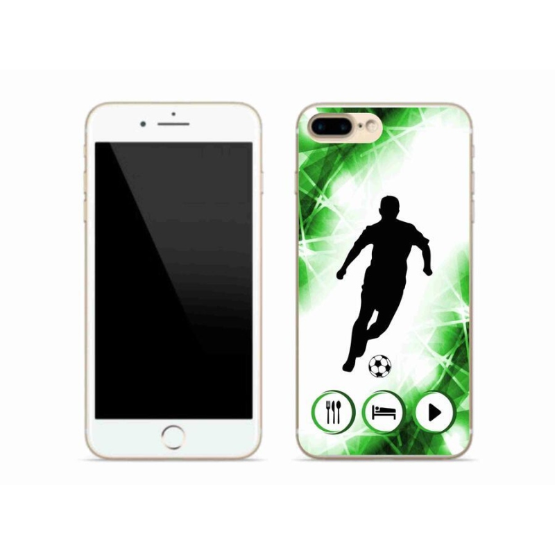 Gél borítás mmCase iPhone 8 Plus készülékhez - focista