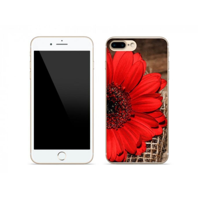 Zselés borítás mmCase iPhone 8 Plus készülékhez - gerbera