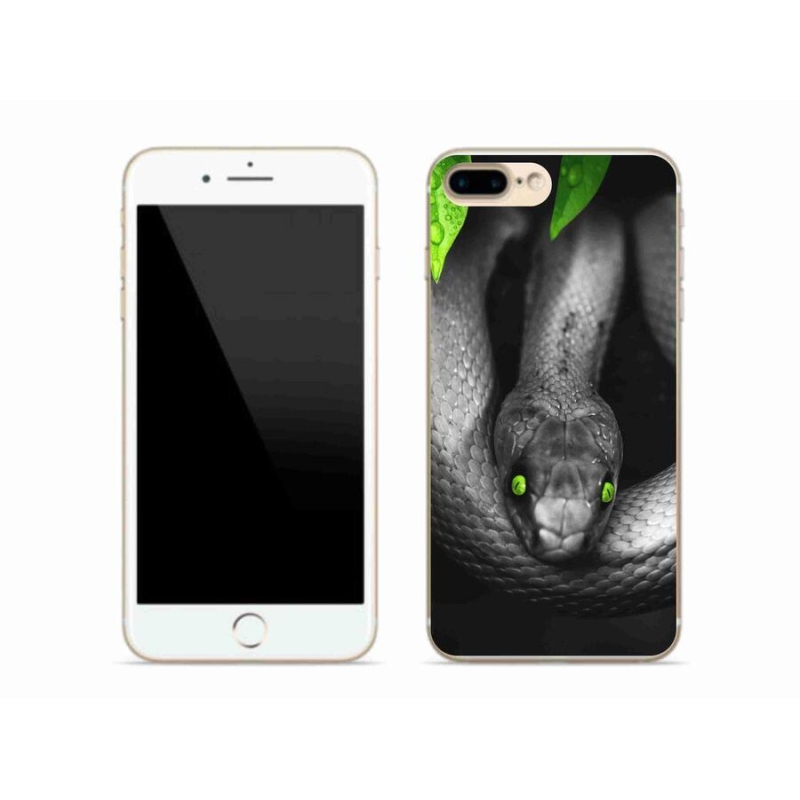 Zselés borítás mmCase iPhone 8 Plus készülékhez - kígyó