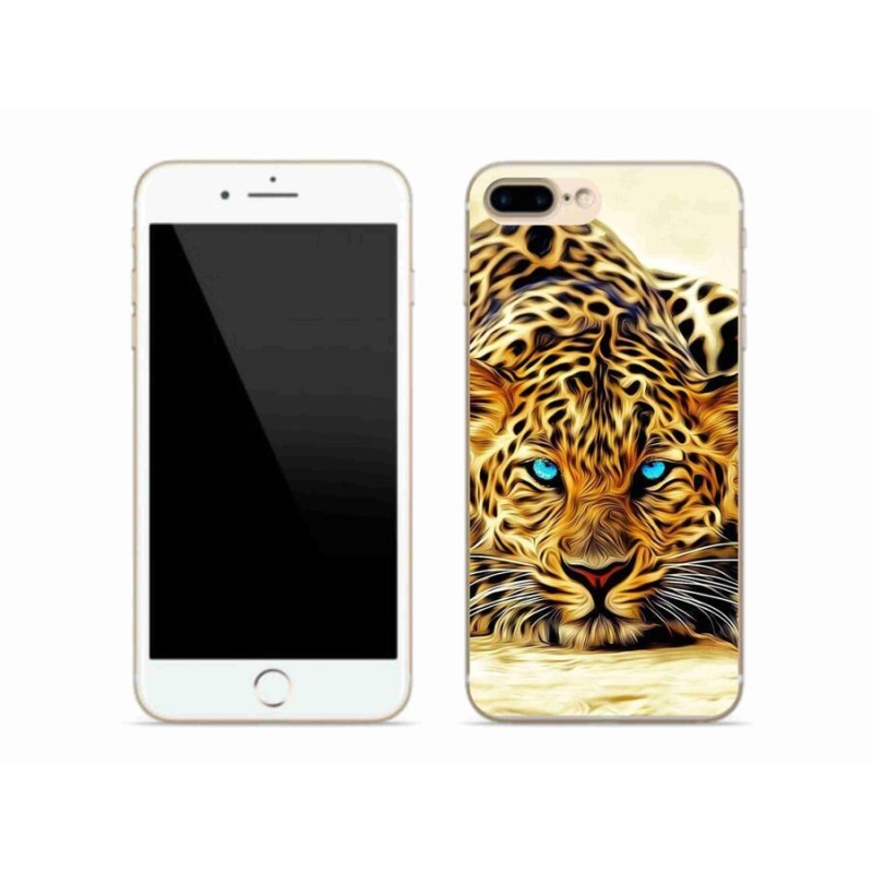 Zselés borítás mmCase iPhone 8 Plus készülékhez - rajzfilmtigris