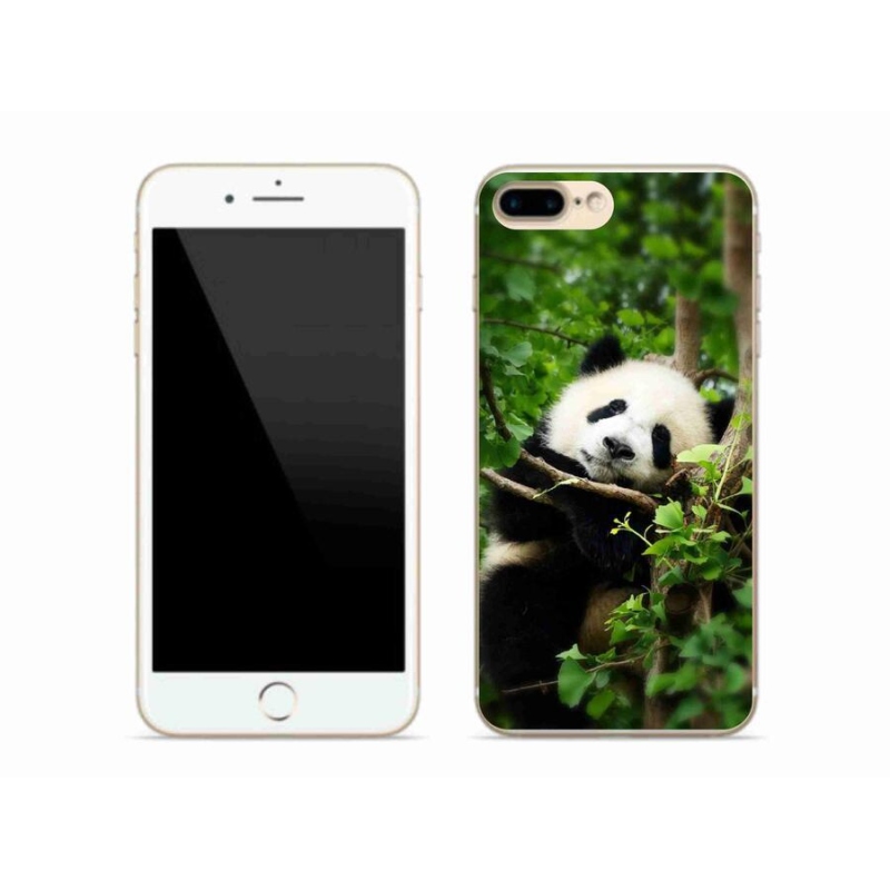 Zselés borítás mmCase iPhone 8 Plus készülékhez - panda