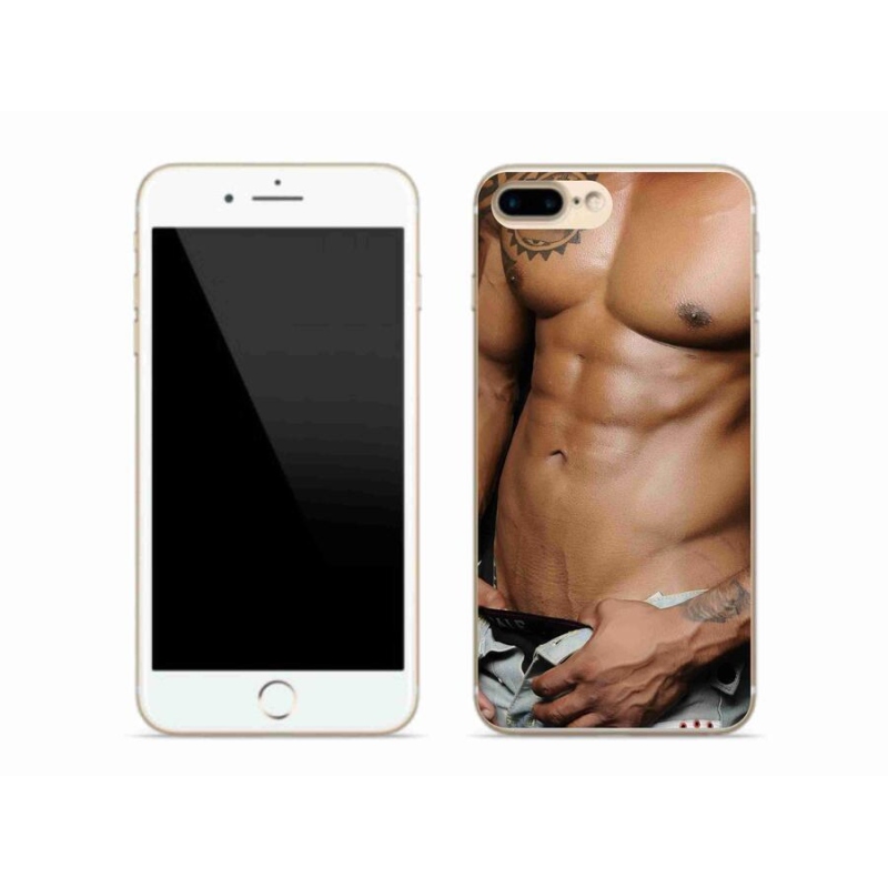 Gél borítás mmCase iPhone 8 Plus készülékhez - szexi férfi