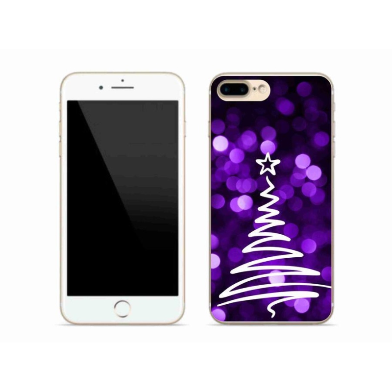 Zselés borítás mmCase iPhone 8 Plus készülékhez - fa