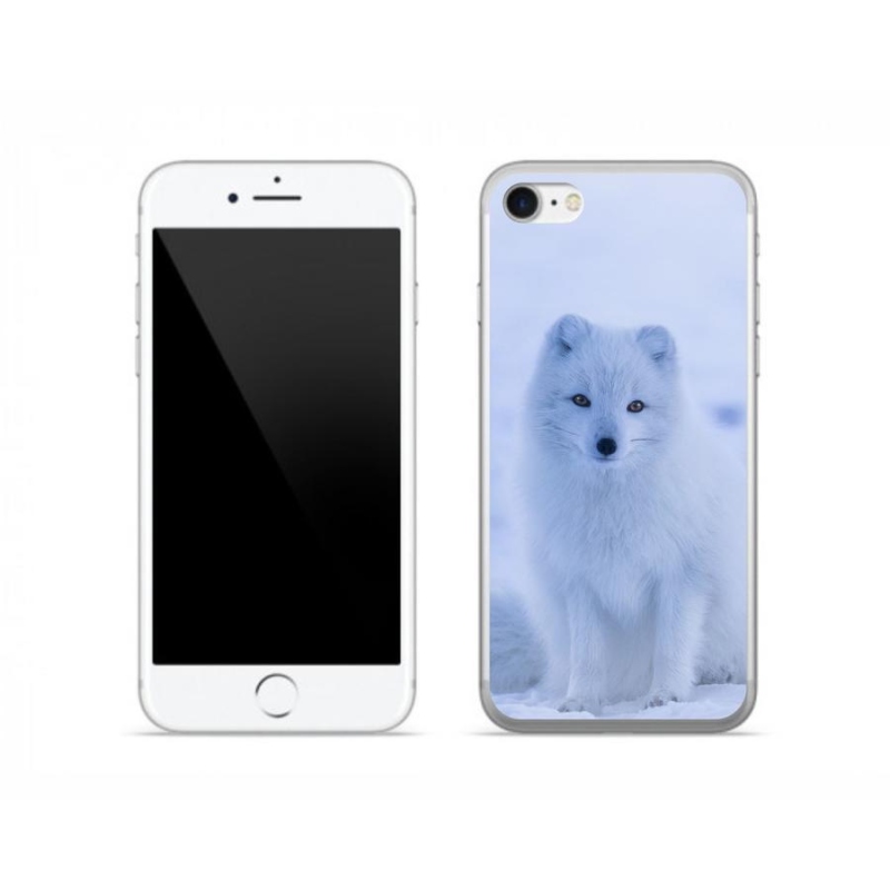 Zselés borítás mmCase iPhone 8 készülékhez - sarki róka