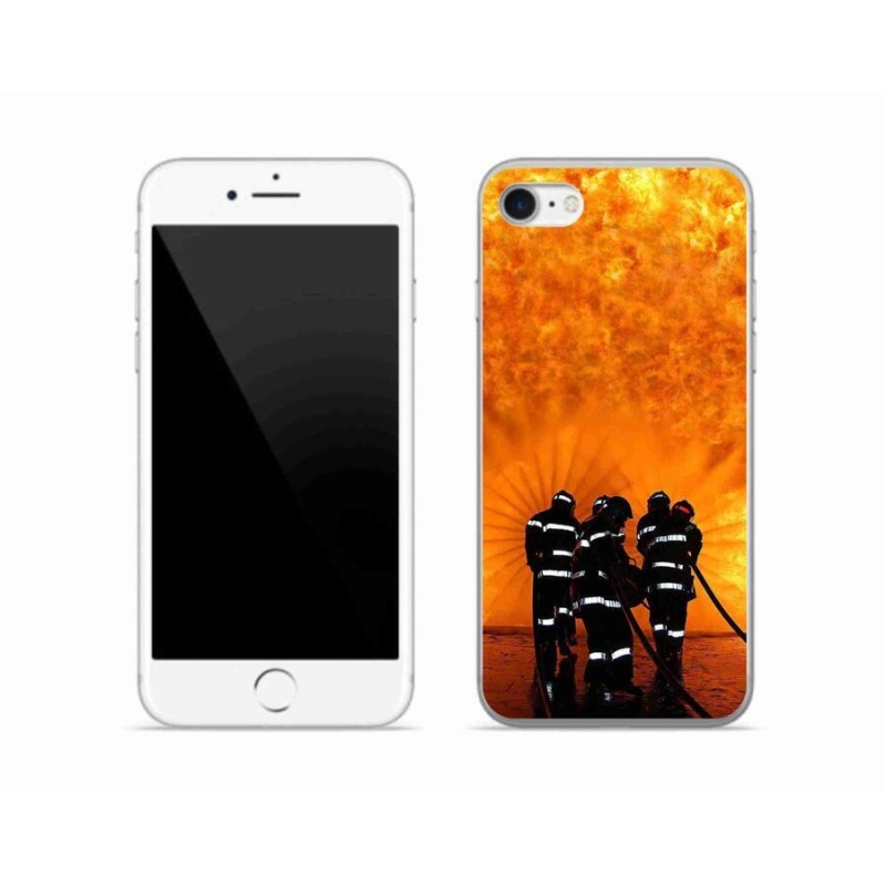 Zselés borítás mmCase iPhone 8 készülékhez - tűz