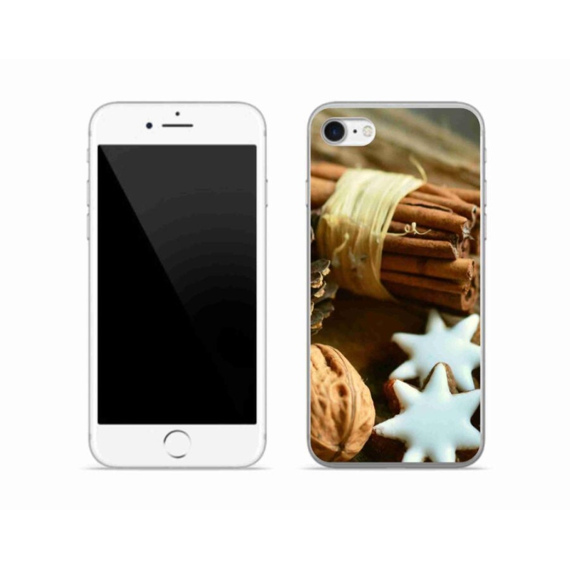 Gél borítás mmCase iPhone 8 készülékhez - fahéj és mézeskalács