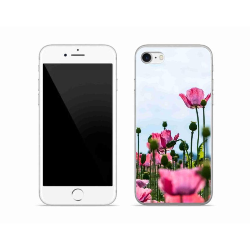 Zselés borítás mmCase iPhone 8 készülékhez - mákos színű