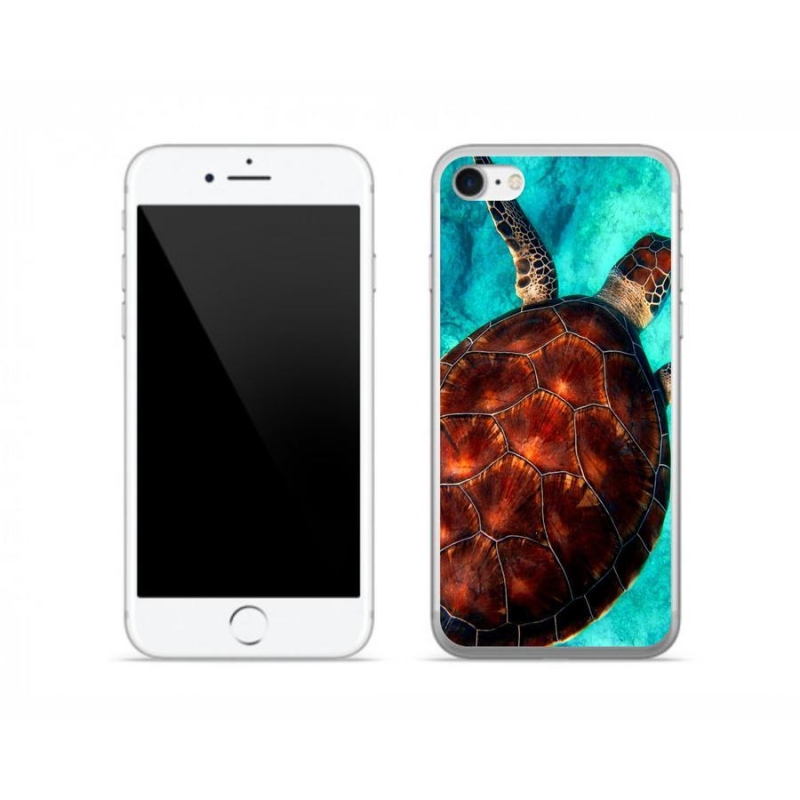 Gél borítás mmCase iPhone 8 készülékhez - teknősbéka