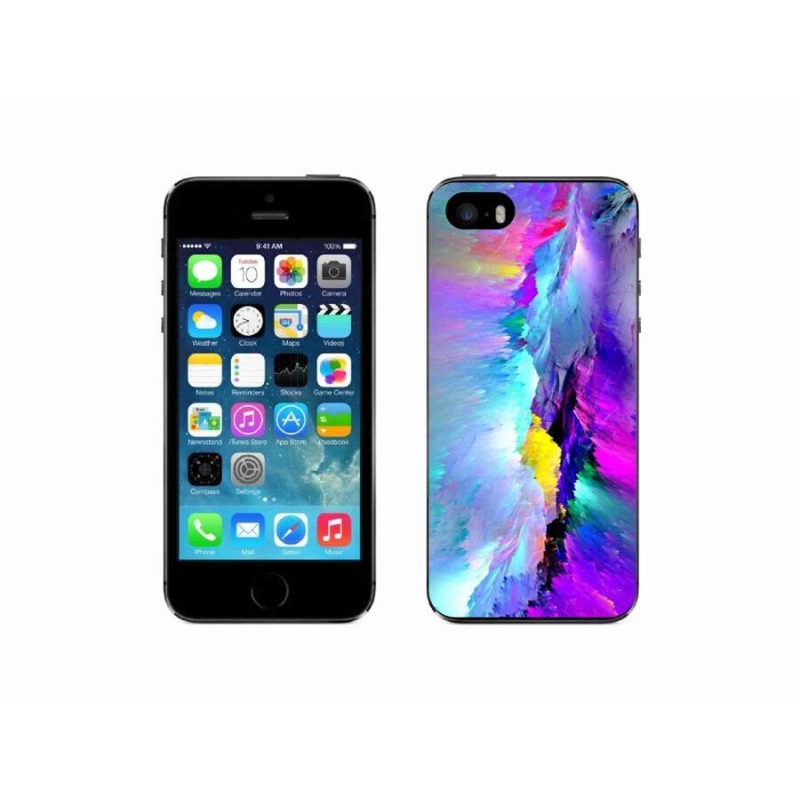Zselés borítás mmCase iPhone SE (2016) - absztrakt