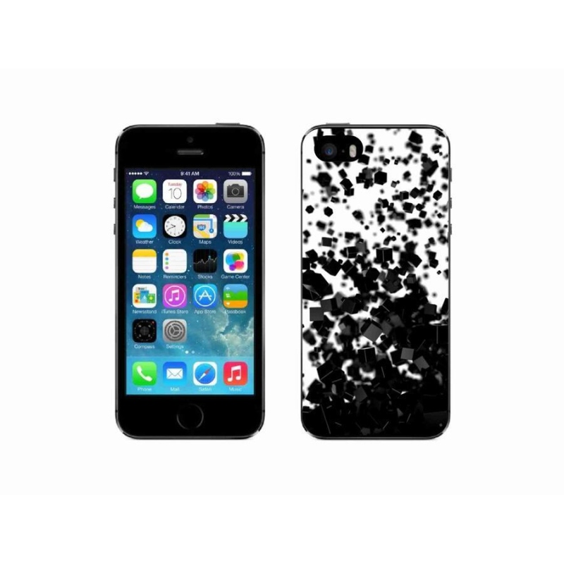 Zselés borítás mmCase iPhone SE (2016) - absztrakt minta 1