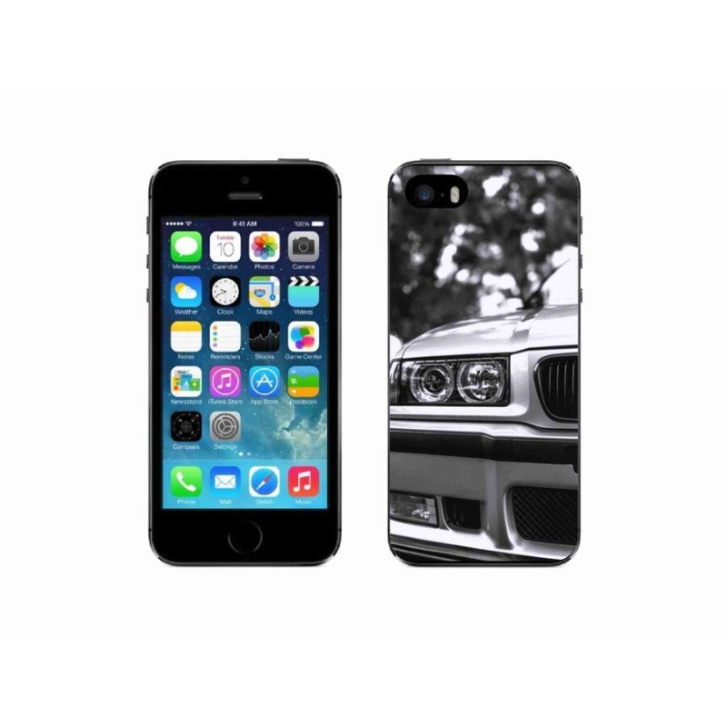 Gél borítás mmCase iPhone SE (2016) - autó 4