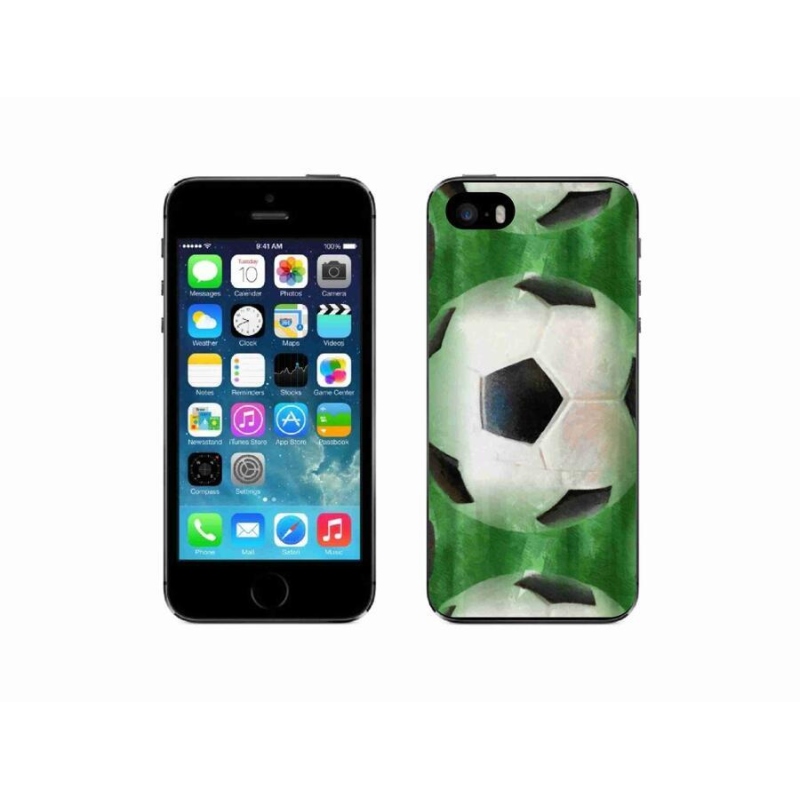Gél borítás mmCase iPhone SE (2016) - focilabda