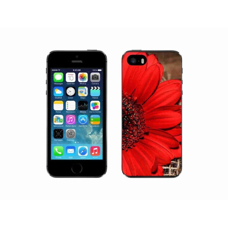 Gél borítás mmCase iPhone SE (2016) - gerbera