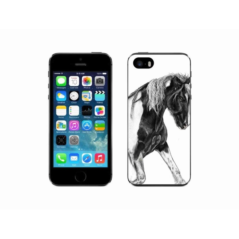 Zselés borítás mmCase iPhone SE (2016) - ló