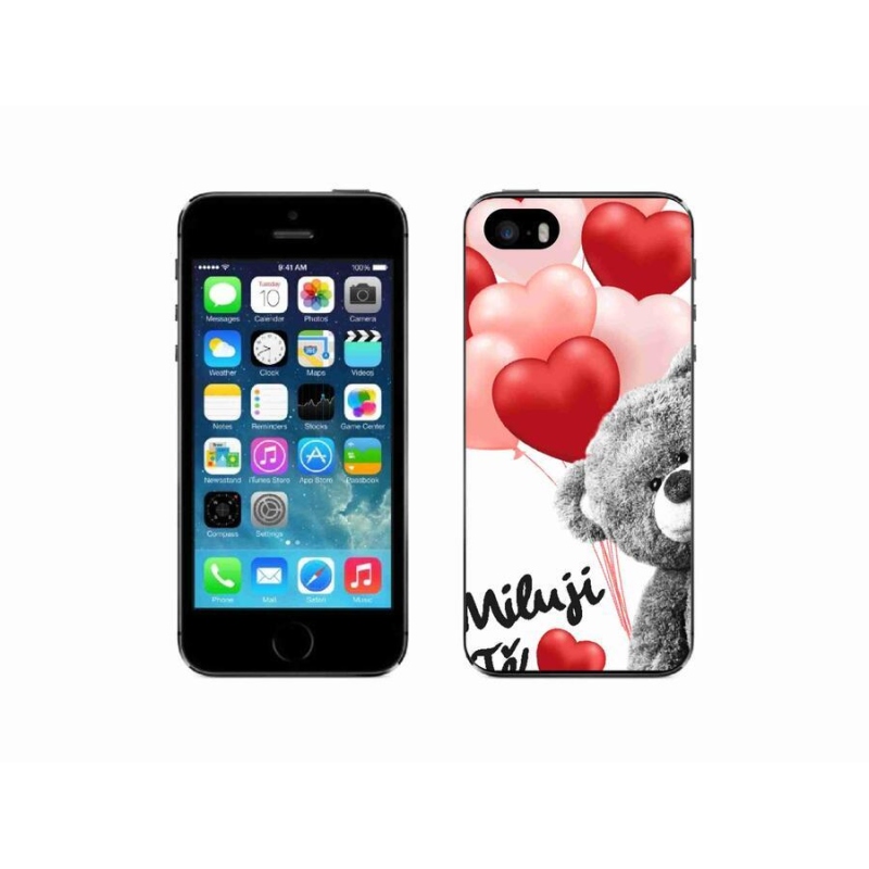 Gél borítás mmCase iPhone SE (2016) - I love you